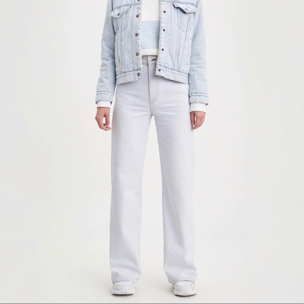 Levis Ribcage Wide Leg- Cold As Ice